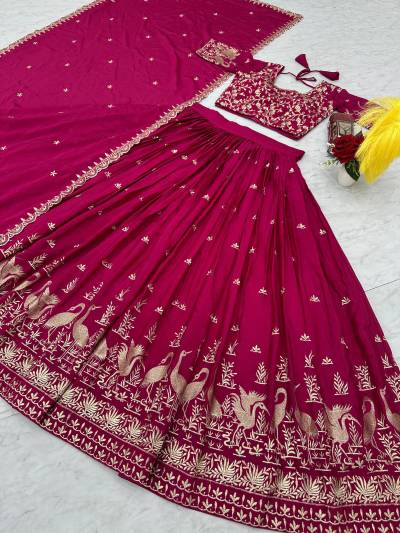 DN 246 BY TAPI CREATION DESIGNER CHINON LEHENGA CHOLI WHOLESALER IN INDIA